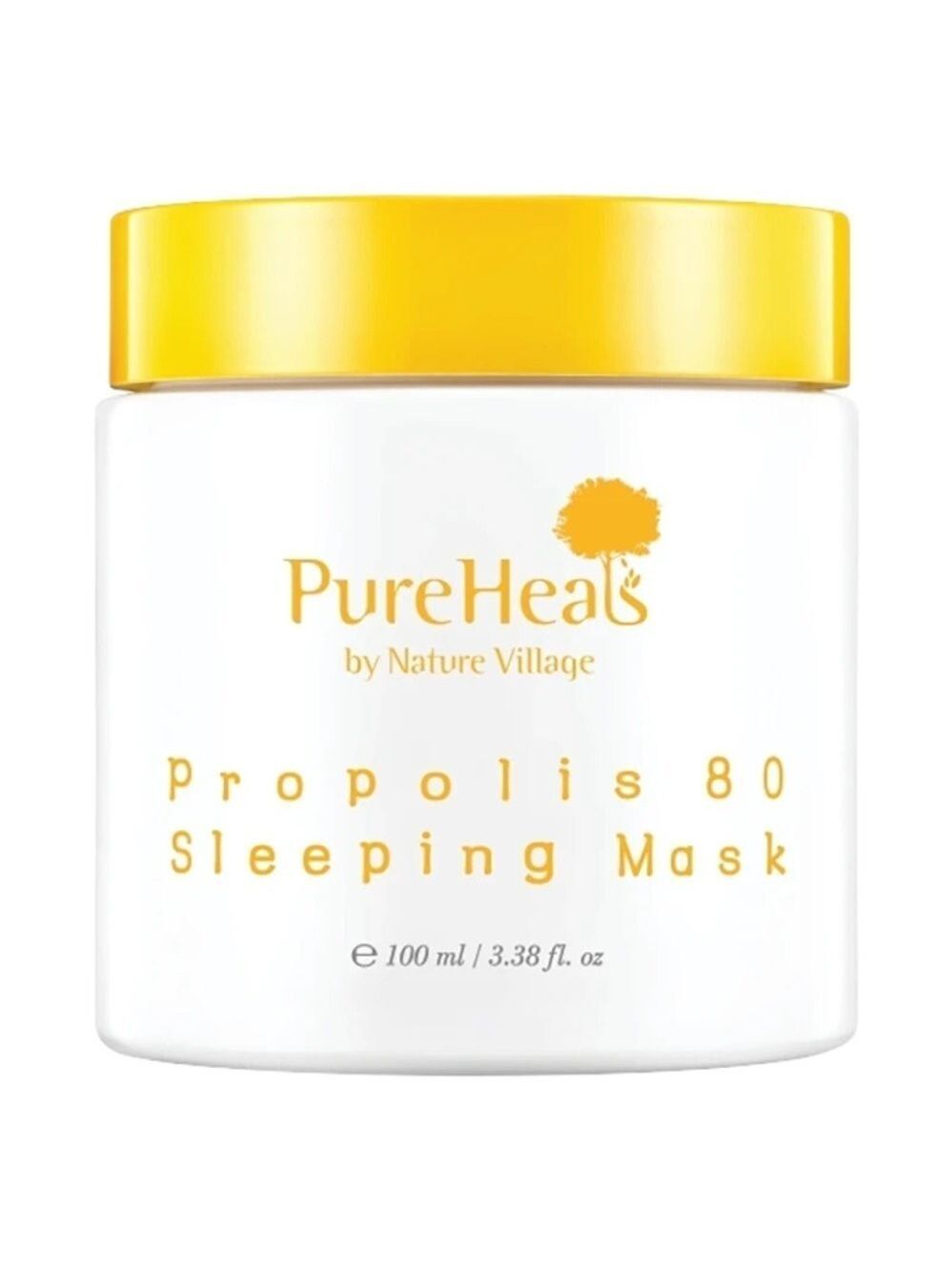 PureHeals by Nature Village Propolis 80 Sleeping Mask Full Size NIB